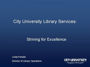 City u library