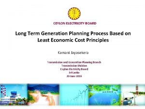 Ceylon electricity board