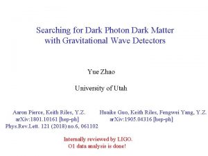 Searching for Dark Photon Dark Matter with Gravitational