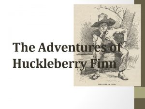 The Adventures of Huckleberry Finn Corn Pone Reflection