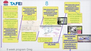 8 Quiz 3 AC circuits Review series LCR