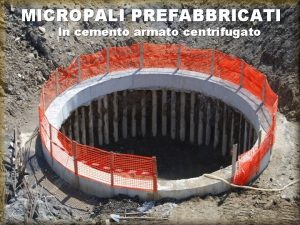 MICROPALI PREFABBRICATI In cemento armato centrifugato MICROPALI PREFABBRICATI