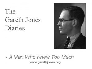 Gareth jones