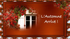 LAutomne Arrive Jour aprs jour dj la chaleur