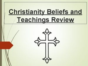 Christianity Beliefs and Teachings Review Atonement Holy Spirit
