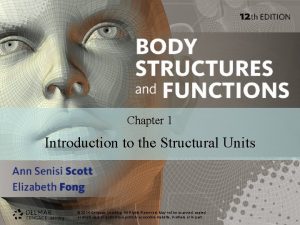 Chapter 1 introduction to the structural units