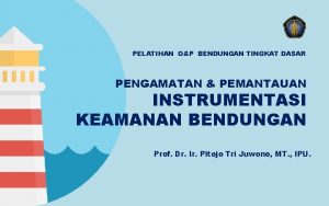 Instrumentasi bendungan