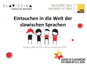 Eintauchen in die Welt der slawischen Sprachen Tag