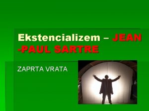 Sartre zaprta vrata