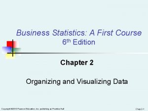 Business Statistics A First Course 6 th Edition