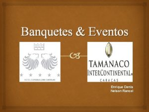 Organigrama de eventos y banquetes