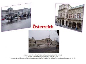 sterreich http de wikivoyage orgwikisterreich Charakteristik des Staates