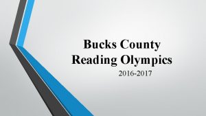 Bucks County Reading Olympics 2016 2017 Babysitting is