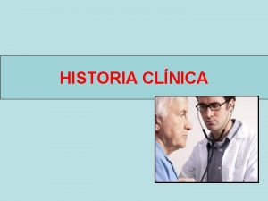 Habitos psicobiologicos historia clinica