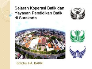 Yayasan pendidikan batik