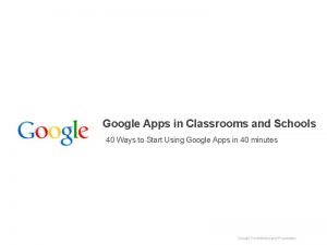 Googler class room