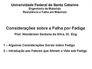 Fadiga