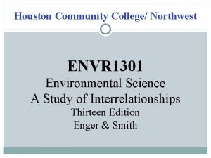 Envr 1301 Envr 1301
