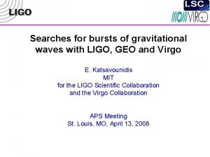 Searches for bursts of gravitational waves with LIGO