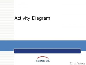 OOS SQUARE Activity Diagram SQUARE Lab UML 2