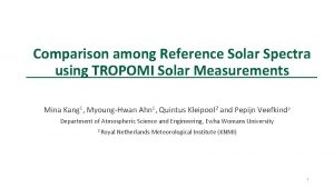 Comparison among Reference Solar Spectra using TROPOMI Solar