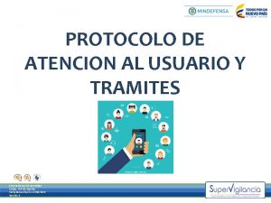 PROTOCOLO DE ATENCION AL USUARIO Y TRAMITES Sistema