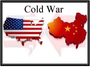 Communist and capitalist countries cold war