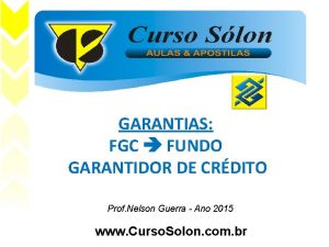 Prof Nelson Guerra Ano 2015 www Curso Solon