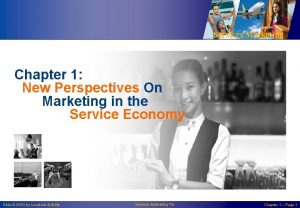 New perspectives on marketing in the service economy