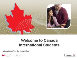 Welcome canada amount for international students