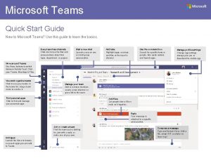 Ms teams quick start guide