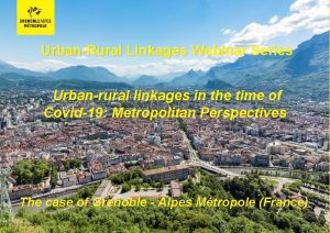UrbanRural Linkages Webinar Series Urbanrural linkages in the