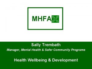 Sally trembath psychologist