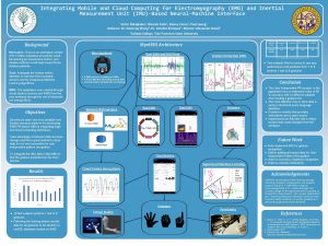 Integrating Mobile and Cloud Computing for Electromyography EMG