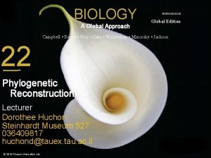 BIOLOGY A Global Approach TENTH EDITION Global Edition