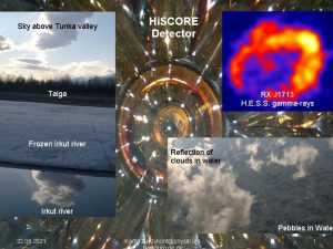 Sky above Tunka valley Hi SCORE Detector Taiga