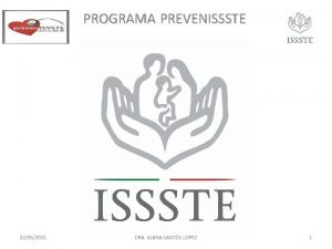 Prevenissste programas