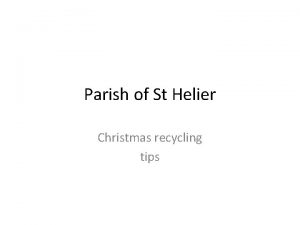 St helier recycling