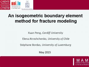 An isogeometric boundary element method for fracture modeling