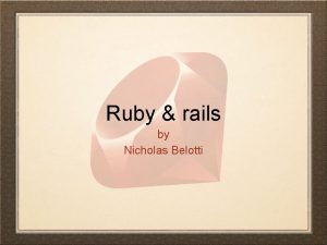 Nicholas belotti