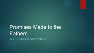 Enochian covenant