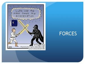 FORCES Vectors have magnitude and direction Scalar quantities