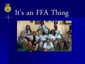 Ffa pledge to practice brotherhood