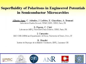 Superfluidity of Polaritons in Engineered Potentials in Semiconductor