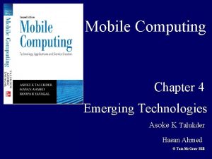 Emerging technology chapter 4