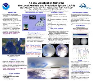 AllSky Visualization Using the Local Analysis and Prediction