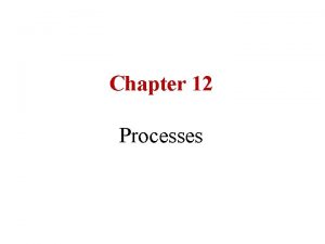 Chapter 12 Processes CHAPTER OPENER FIGURE Die casting