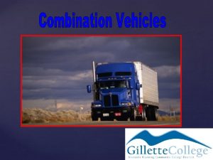 The air leakage rate for a combination vehicle