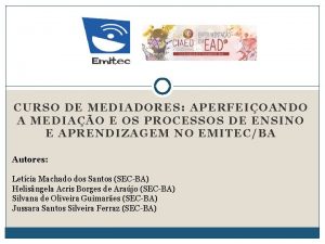 Emitec ava mediador