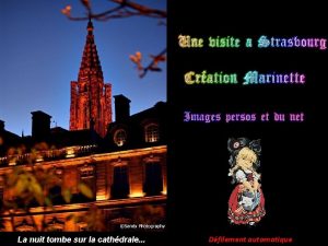 La nuit tombe sur la cathdrale Dfilement automatique